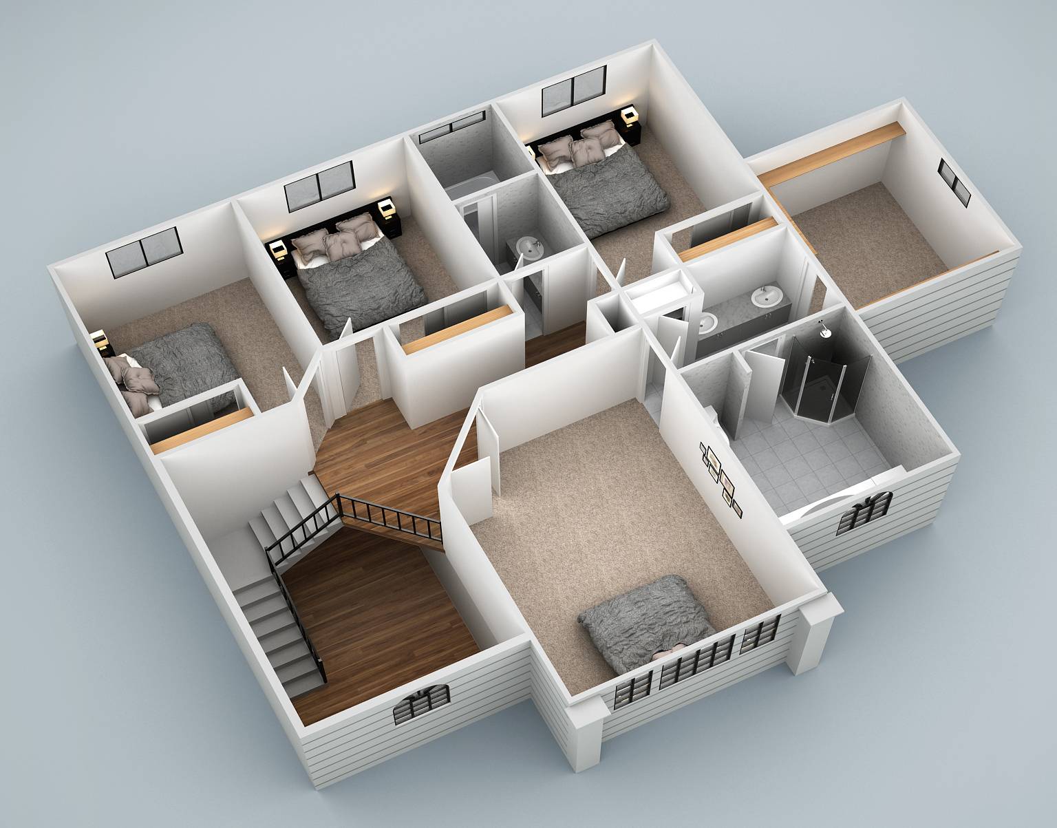 springfield 3d first floor plan view revised 2